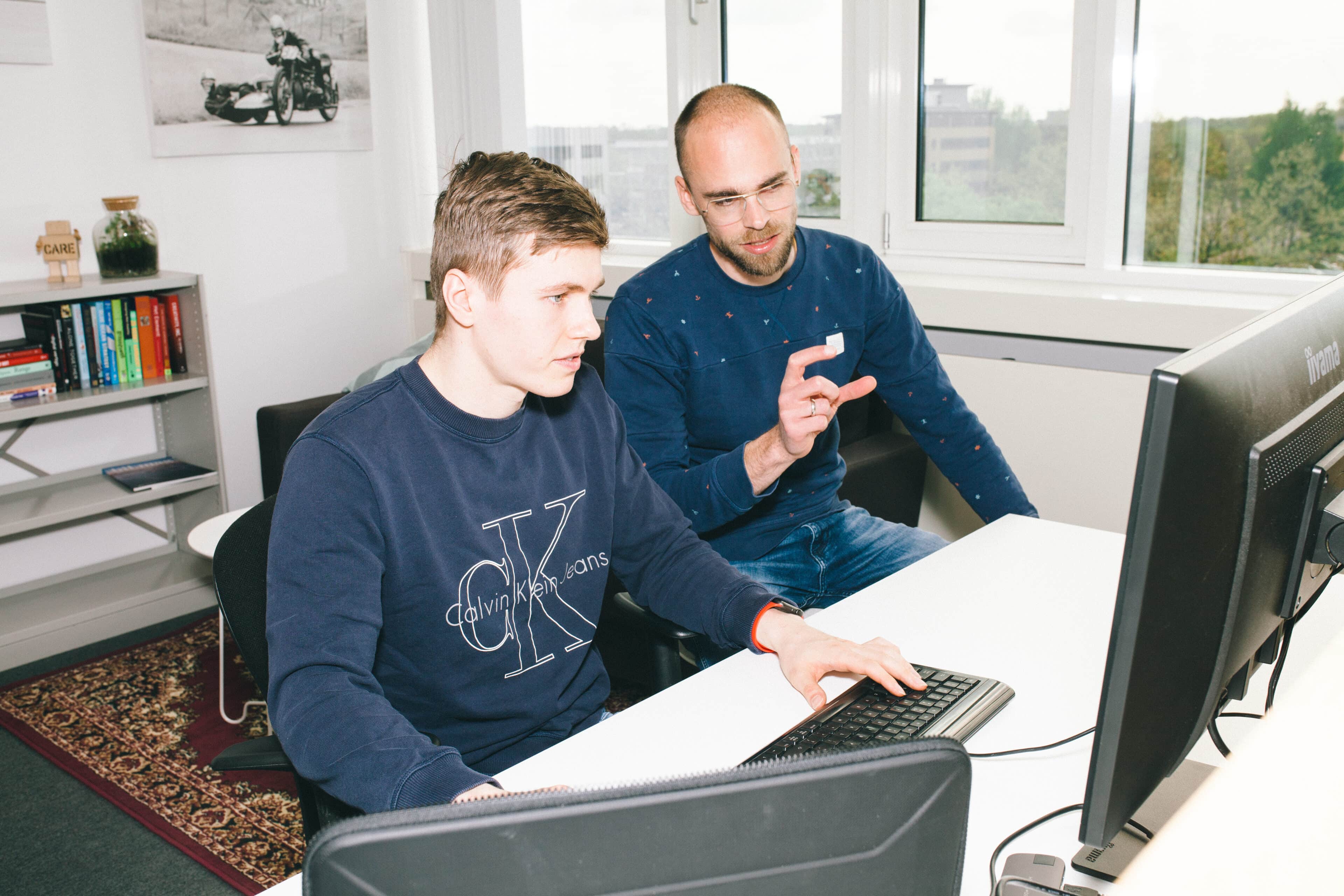 Developers aan het werk